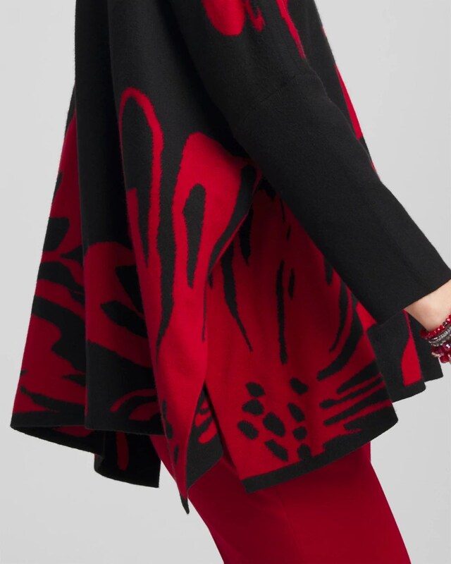 Floral Poncho - image 4